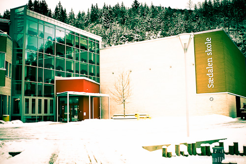 Sædalen Skole vinter 2012